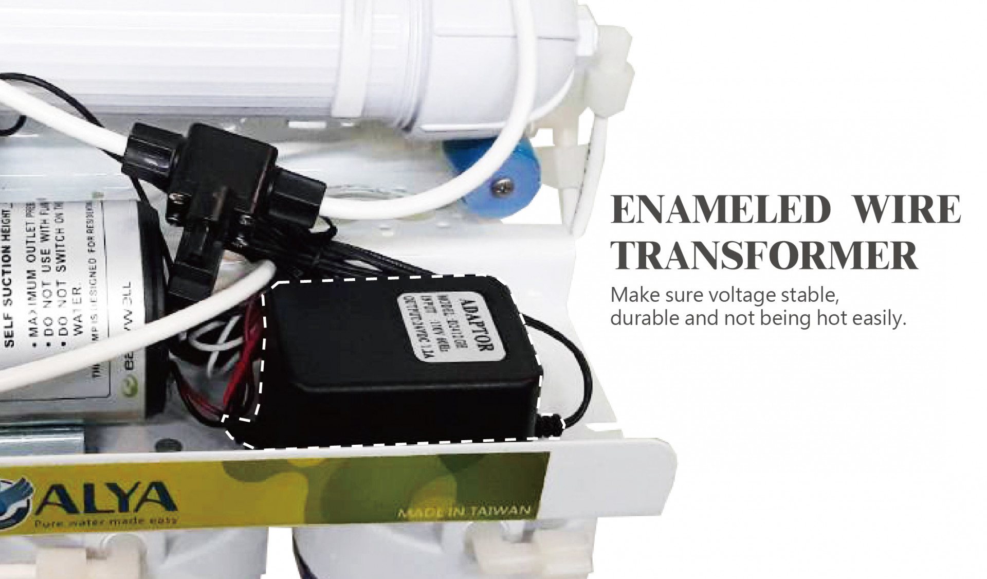 RO SYSTEM ENAMELED WIRE TRANSFORMER