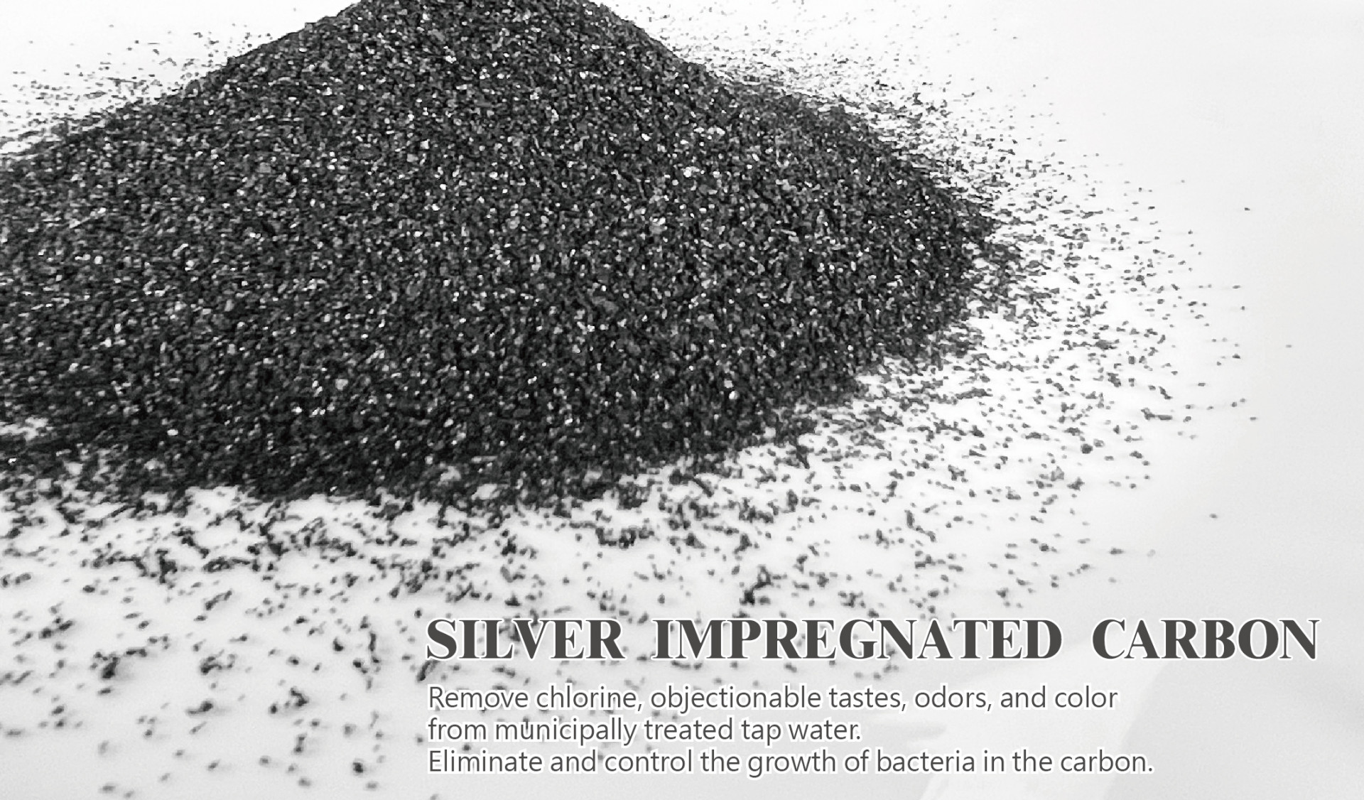  WATER PURIFIER SILVER IMPREGATED CARBON