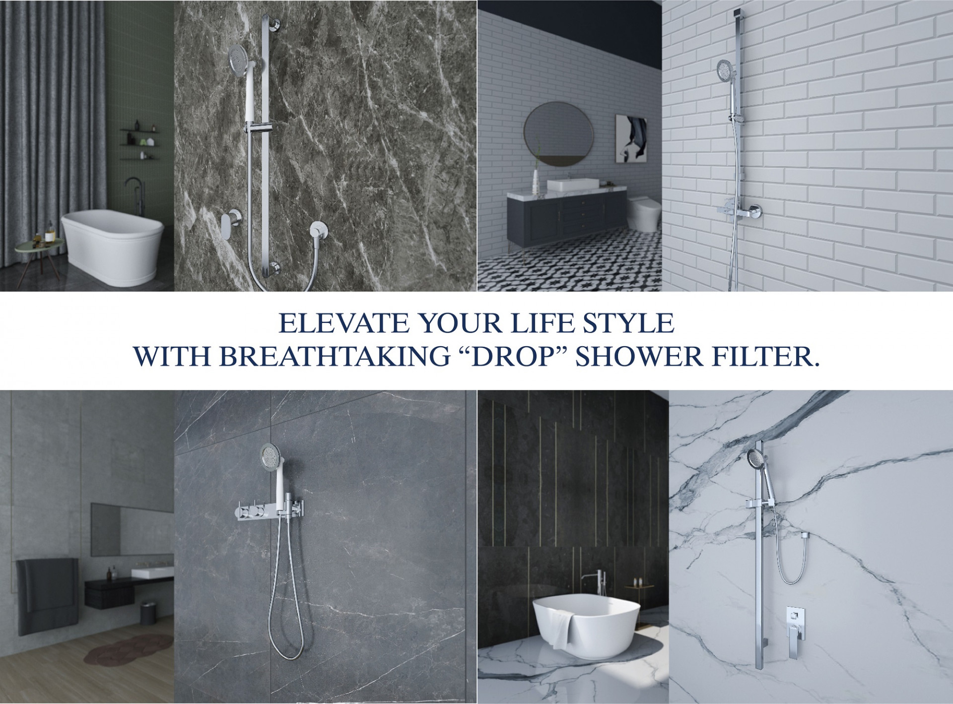 HAND SHOWER FILTER ELEVATE YOUR LIFE STYLE WITH BREATHTAKING