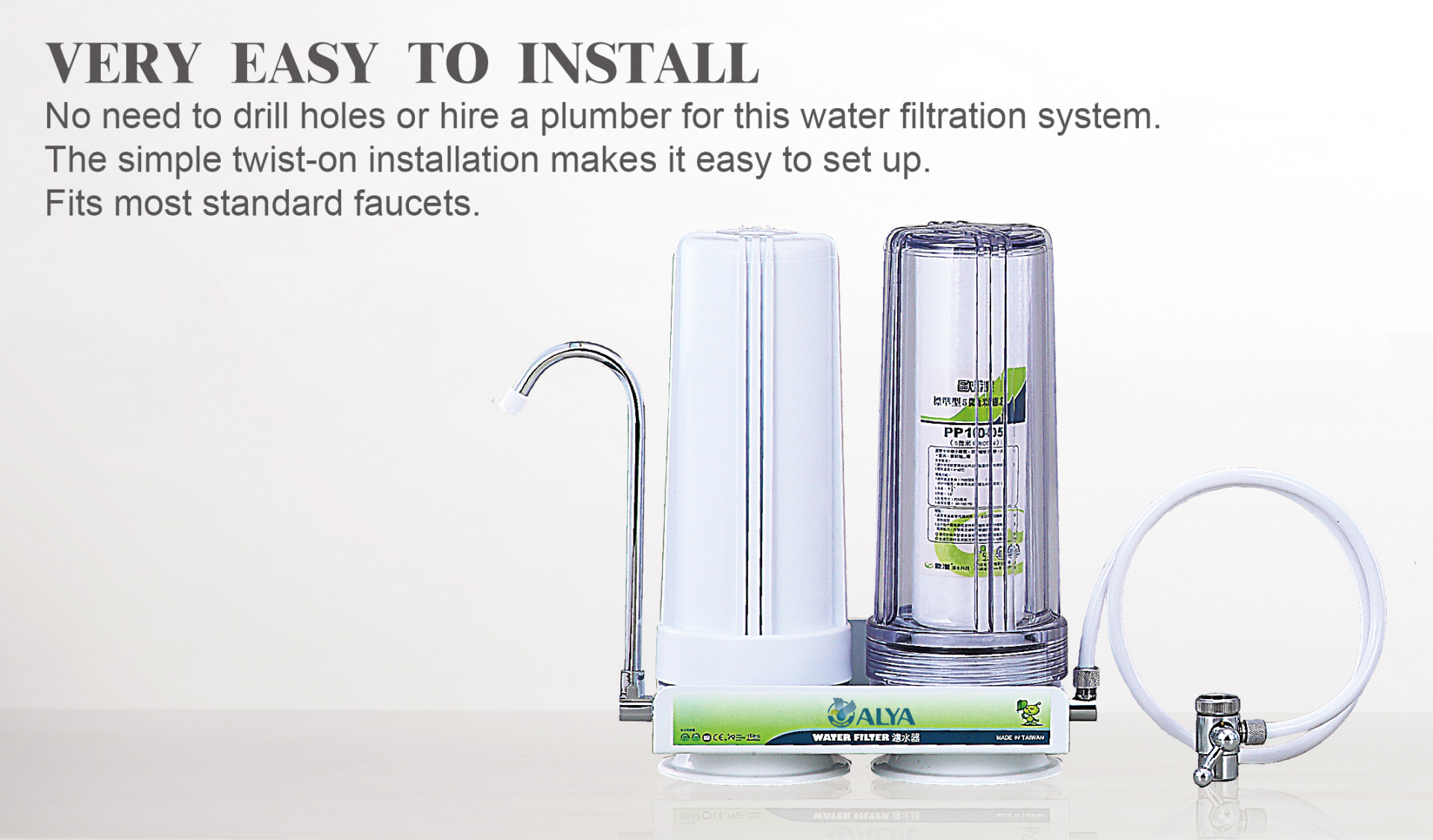 WATER PURIFIER VERY EASY TO INSTALL