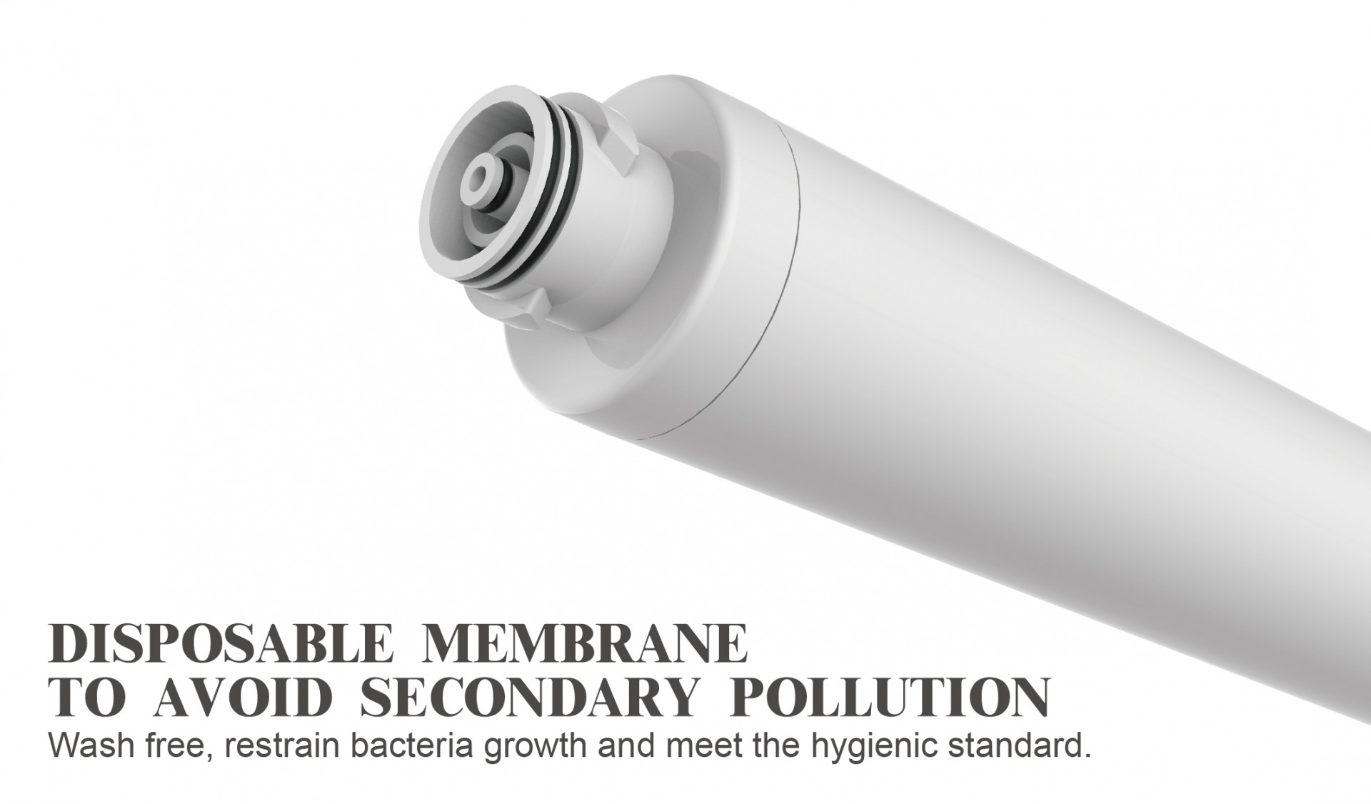 FILTER DISPOSABLE MEMBRANE TO AVOID SECONDARY POLLUTION