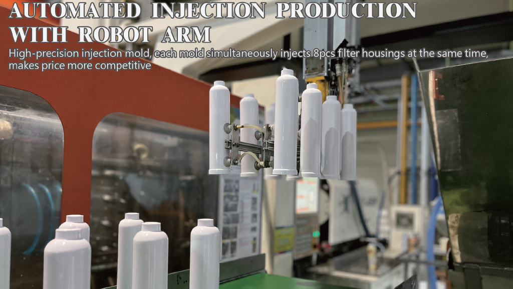 AUTOMATED INJECTION PRODUCTION WITH ROBOT ARM