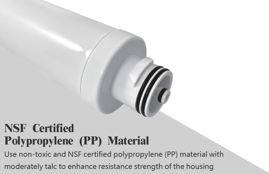 RO SYSTEM NSF CERTIFIED POLYPROPYLENE(PP) MATERIAL