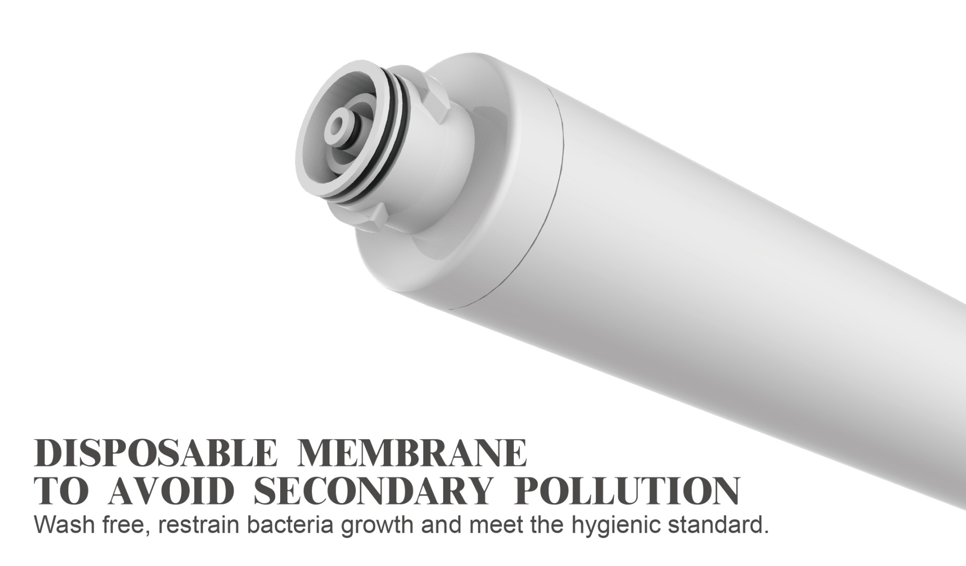 DISPOSABLE MEMBRANE TO AVOID SECONDARY POLLUTION